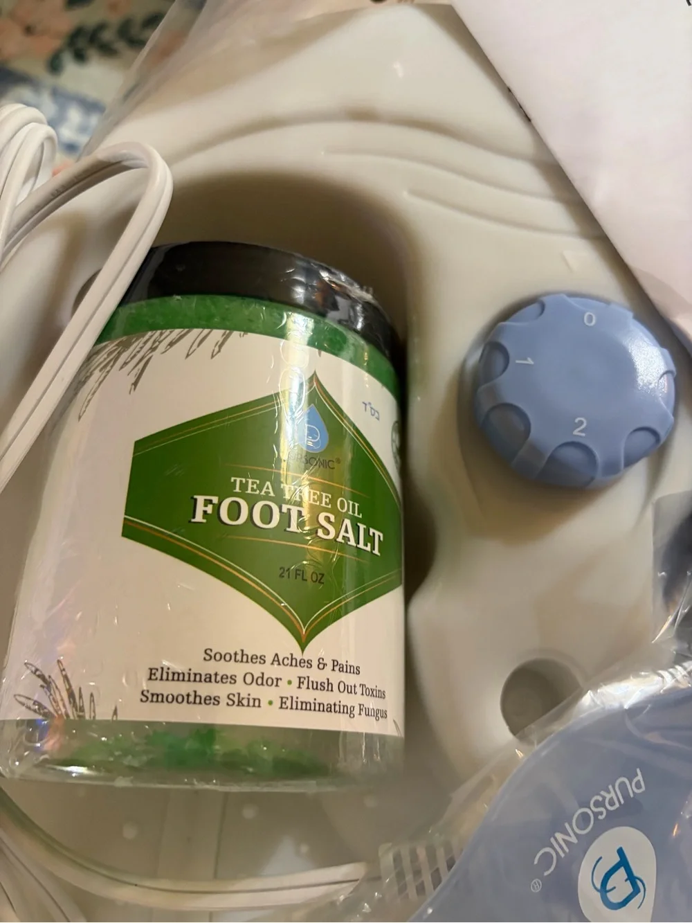 Foot Spa Massager in Blue - Soothing Home Foot Bath. NWT
